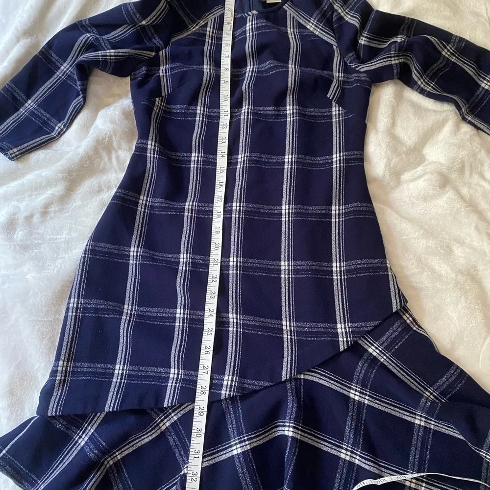 Shoshanna Plaid Shift Dress - 2 - Picture 10 of 16